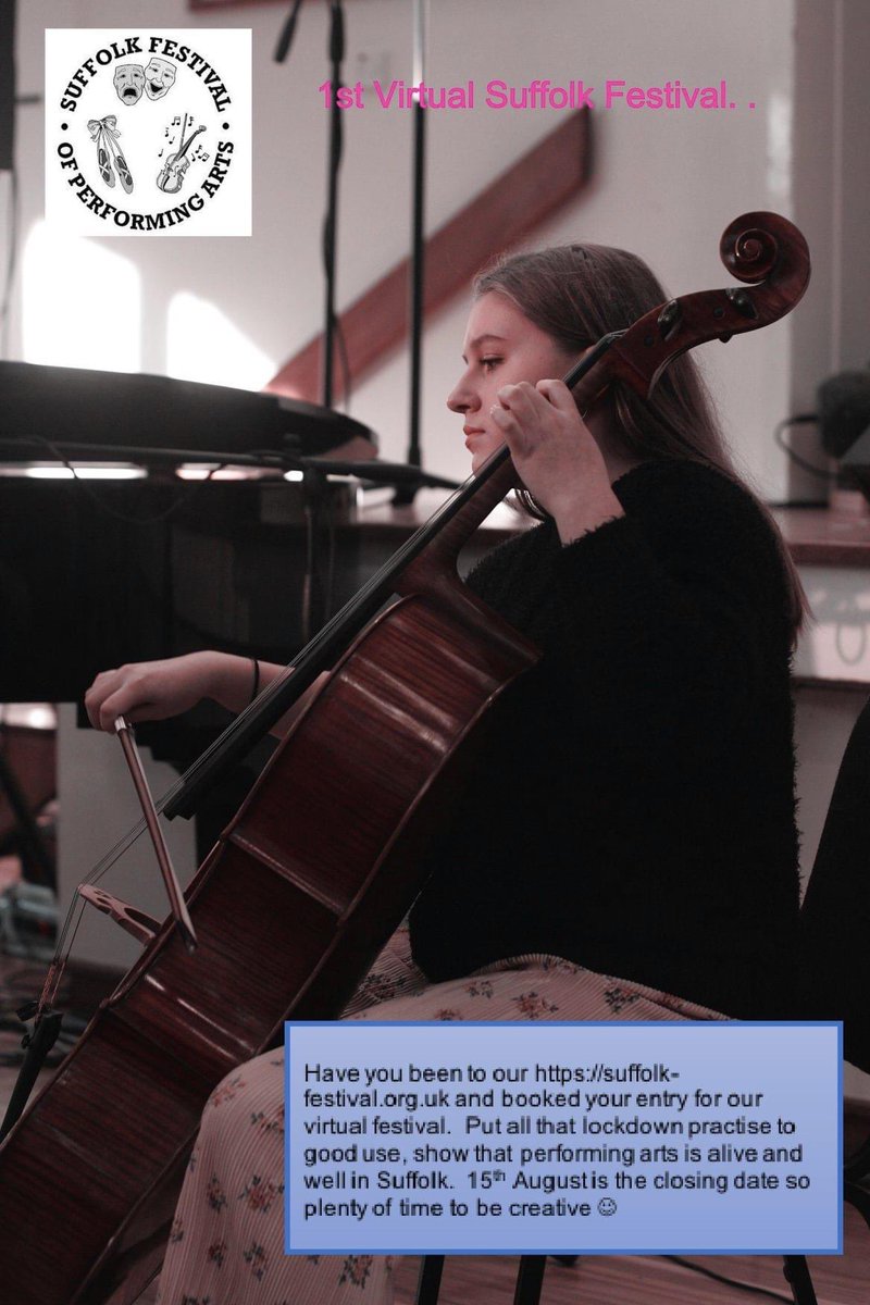 Don't miss out, visit our website for information on Suffolk's First Virtual Festival.
#SuffolkFestival
#KeepSuffolkMoving
#TurnThatLockfrownUpsideDown