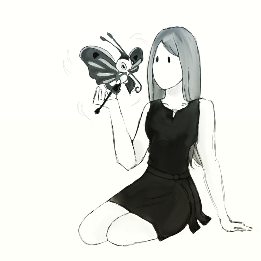 Elin_018's tweet photo. 🦋 #draw #sketch #digital #character #dibujos #drawings #sketches #digitalart #dibujodiario #dibujodigital #drawdaily #dibujo #blackandwhite #pokemongo #pokemon #illustration #art #beautyfly #butterfly #mariposa #weekend https://t.co/bI0QHXD6h0