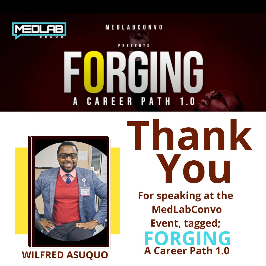 Medlabconvo's tweet photo. We want to say a big thank you to our two facilitators for day 2 of our Forging A Career Path 1.0 Webinar. We appreciate your labours of love.
#medlabconvowebinar
#forgingacareerpath
#letstalkmedlab https://t.co/whh1ozI6vX