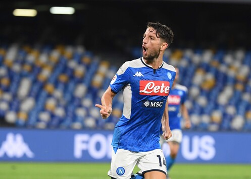 TwittaCalcio's tweet photo. #CoppaItalia @sscnapoli in #Finale. 
Super #Ospina @D_Ospina1 e #Mertens @dries_mertens14 da record! https://t.co/kRNRVyATCT
 #WeAreCalcio #NapoliInter / @SerieA https://t.co/bkByYuF6Fx