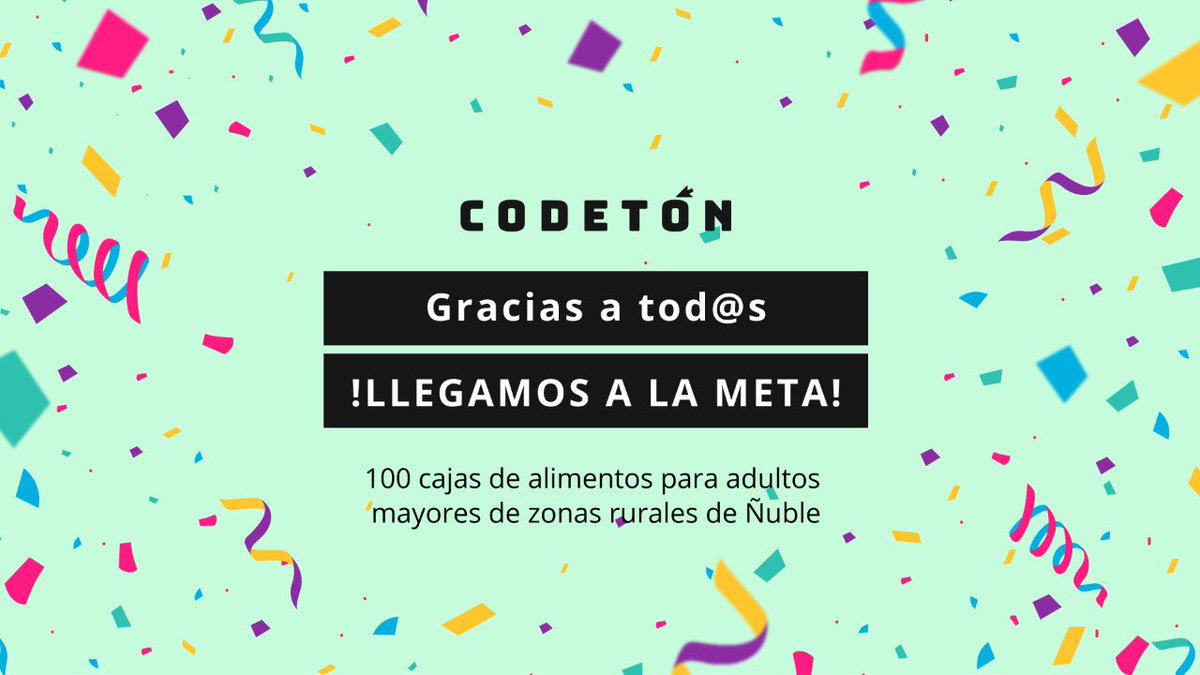 CodetonChile's tweet photo. Gracias a tod@s!! 👏👏 #codetón #tendenciastecnologicas #ciberseguridad #ñuble #ia #codeton #adultosmayores #ayudar #computacioncuantica #covid19 https://t.co/XEr0l3l75Z