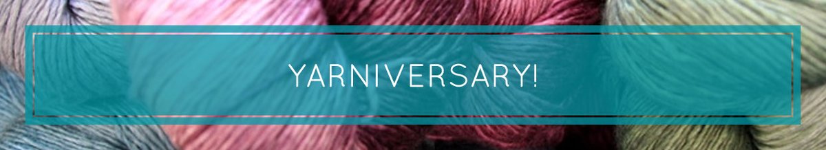 akaIronDragon's tweet photo. #Yarniversary! https://t.co/LzzGFHOYUe #IndieDyeing #Zdrp #Blog #Crafts #YarnShop https://t.co/u47BtT3Rsa