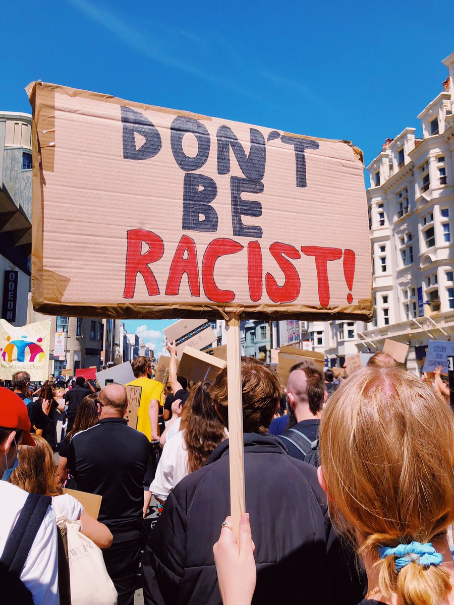 Today was inspiring. #BLMbrighton