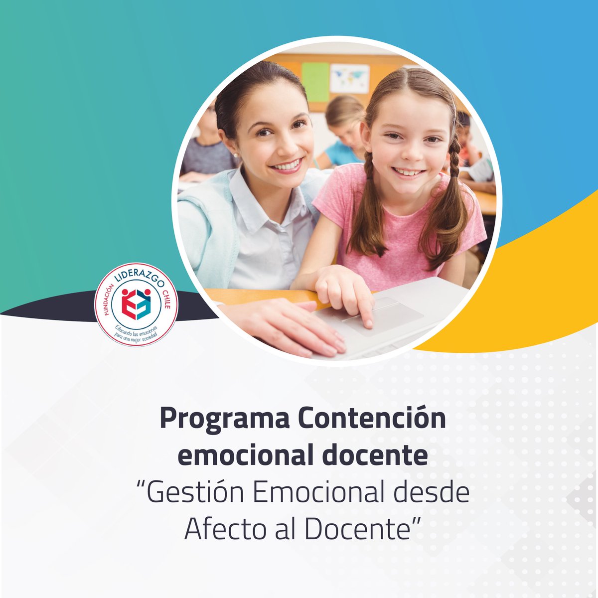 ¿Quien se preocupa de los docentes? 
Preocupemos del ser humano detrás del profesor. de sus miedos, su angustia, su frustración y cómo poder disponerlos emocionalmente para el trabajo con sus alumnos es la clave ! <a href="/Mineduc/">Ministerio de Educación</a> <a href="/seremieducrm/">SEREMI de Educación RM</a> <a href="/raulfiguersa/">Raúl Figueroa Salas</a> <a href="/tv_monica/">Mónica Rincón González</a> <a href="/mxperez/">Mónica Pérez</a>