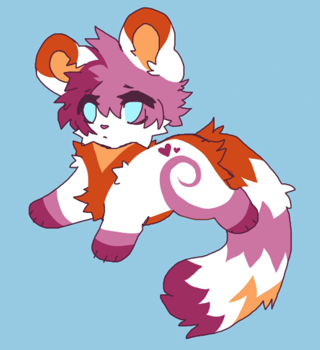 SadKittyCeleste's tweet photo. Adopted and donated to xenlotus on IG and got this little cutie for pride!!
Now I gotta figure out a name 😊 https://t.co/ZkKrBBsm39