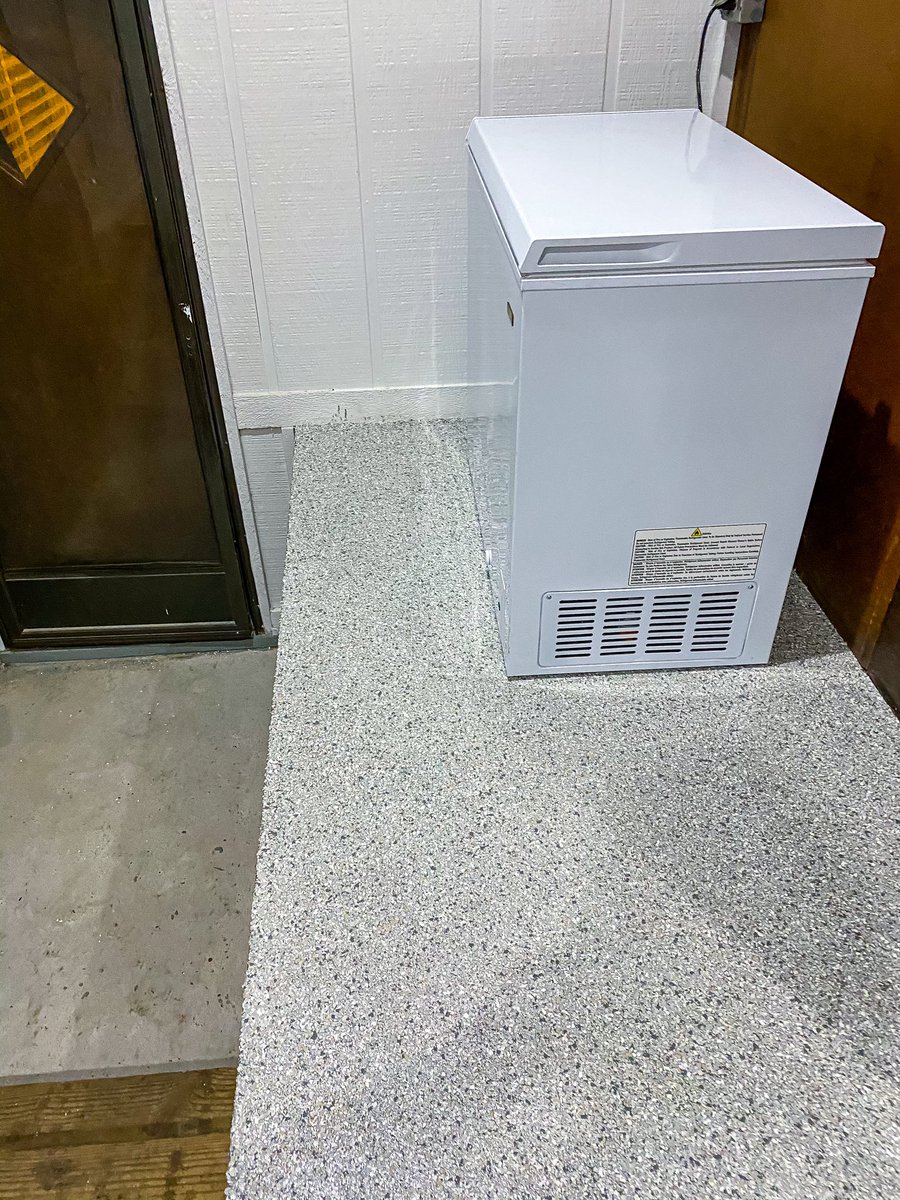 CoachGriff55's tweet image. I have to say I’m loving my #PolyPro garage floor looking to get yours done?  Call them ask for Greg tell him Griff sent you!