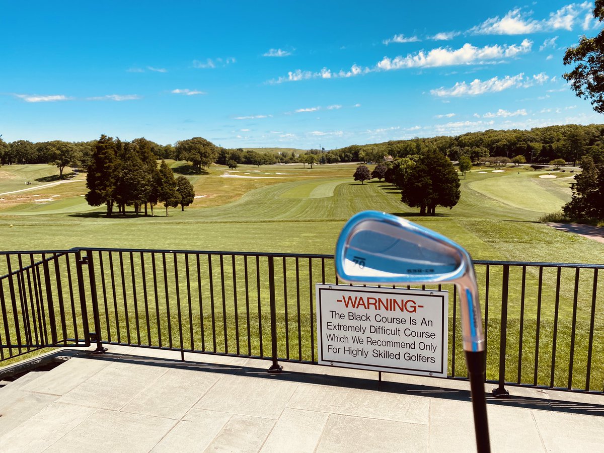 Another fantastic round of golf with these beauty of an iron <a href="/golfsub70/">Jason Hiland</a>  <a href="/BethpageGolf/">Bethpage Golf</a>