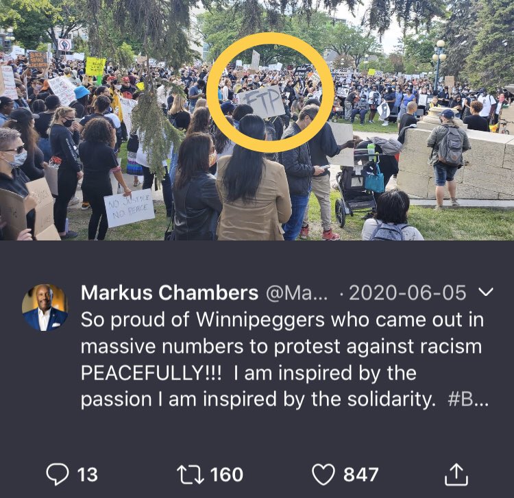 You knows things stink at city hall when the new chair of the Winnipeg Police board recently posts pictures that promote FU*K THE POLICE @Mayor_Bowman @cbarghout @CBCManitoba @ctvwinnipeg @winnipegsun @680CJOB @globalwinnipeg @KevinKleinwpg @WinnipegNews