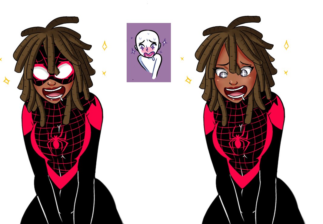 Kamaliafied Miles Morales Miley Morales Huge Spider-Man fangirl and fanfic ...