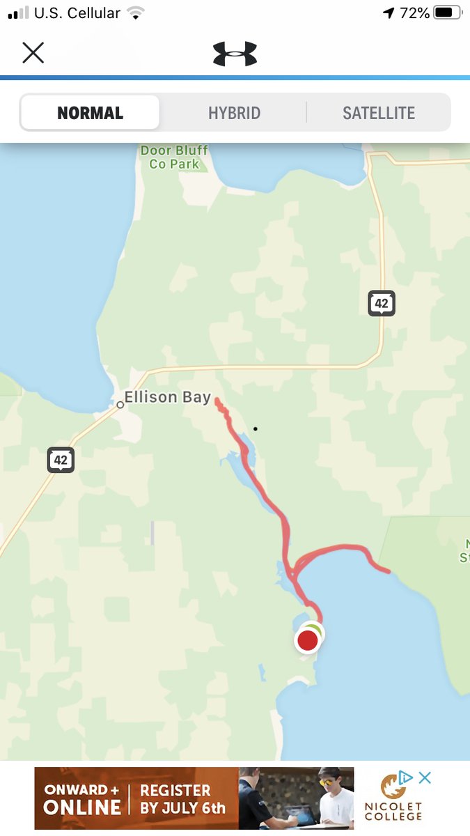 Drove up to Rowleys Bay today to paddle the Mink River.  Almost made it to Ellison Bay.