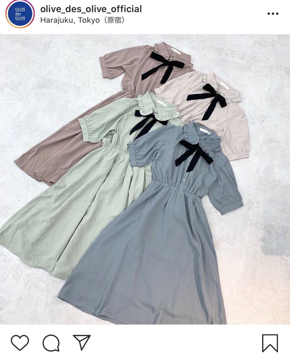 bisg_jp's tweet photo. OLIVE des OLIVEの新作ワンピース可愛すぎるから絶対買う😳これ3900円とかで買えるのさすがに天才！ https://t.co/K3FGvVMctQ