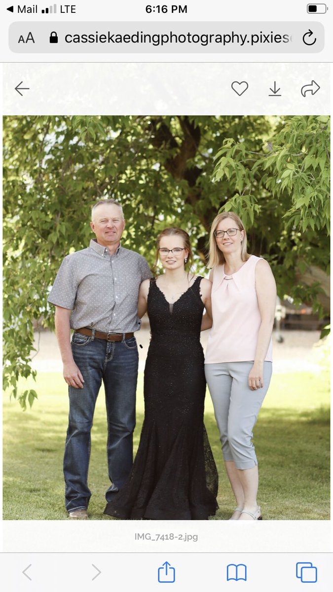 Like other 2020 grads Madison’s was cancelled but this week they recieved their diplomas. Off the ACC for Agribusiness in the fall. #prouddad