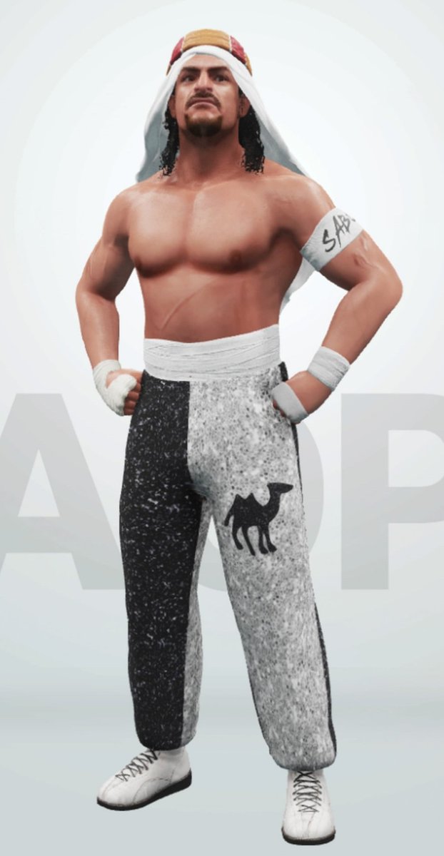 kreativcaws's tweet photo. Sabu V2 &amp; The Sheik by @kreativcaws 
#WWE2K19 #PS4 #ECW #Sabu #Seik https://t.co/tHyzp2mfA4