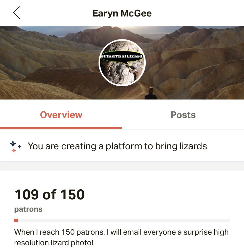 Afro_Herper's tweet image. I’ve gotten a surge of patrons recently and I’m so close to my goal! Thank you to everyone who has supported me this far. It allows me to spend more time creating content! Can we reach 150 patrons by Monday?? patreon.com/FindThatLizard 🦎💜