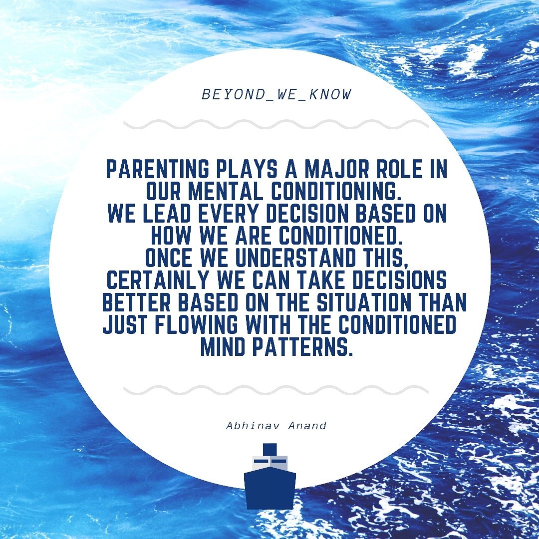 BeyondKnow's tweet image. #17We face certain challenges in life and we at times don't know which we to go by,its  because we think the way we use to think and conditioned pattern results in same results.Rather we should think the way situation demands us to think and act.@beyond_we_know
#Thought_provoking