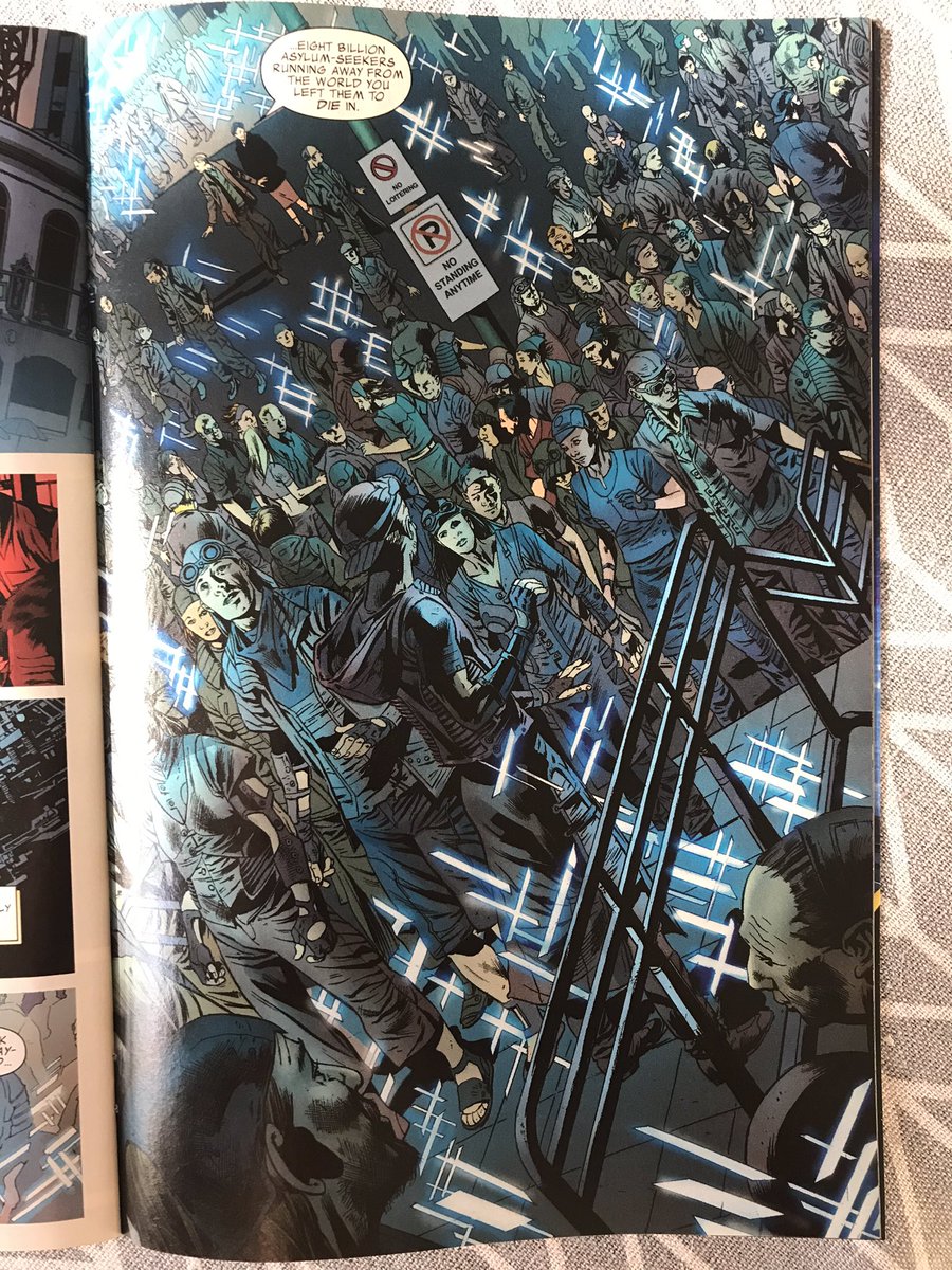 Epic stuff, big ideas, played across the format they could really survive in, all couched in a genuine humanity. What happened to this Millar?