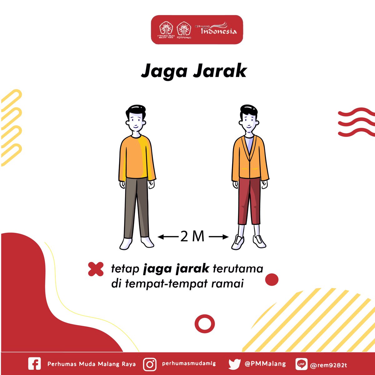 PMMalang's tweet photo. Halo #PRMuda! diberlakukannya kebijakan new normal oleh pemerintah memperbolehkan aktivitas berjalan kembali dengan berbagai syarat. Namun, bukan berarti virus Covid-19 sudah hilang, justru kita harus menjadi lebih waspada. Berikut cara yang tepat untuk menghadapi new normal: https://t.co/hCwYNWTqQH