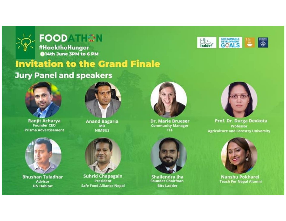 Blincventures's tweet photo. Happening Today at 3!!!
Join the finale of Foodathon where top 13 finalist team will be delivering their final pitch about innovations they are trying to bring to ensure food security!
To know more, follow the link!
https://t.co/s81tbpFCmY https://t.co/HqXKwcS6oL