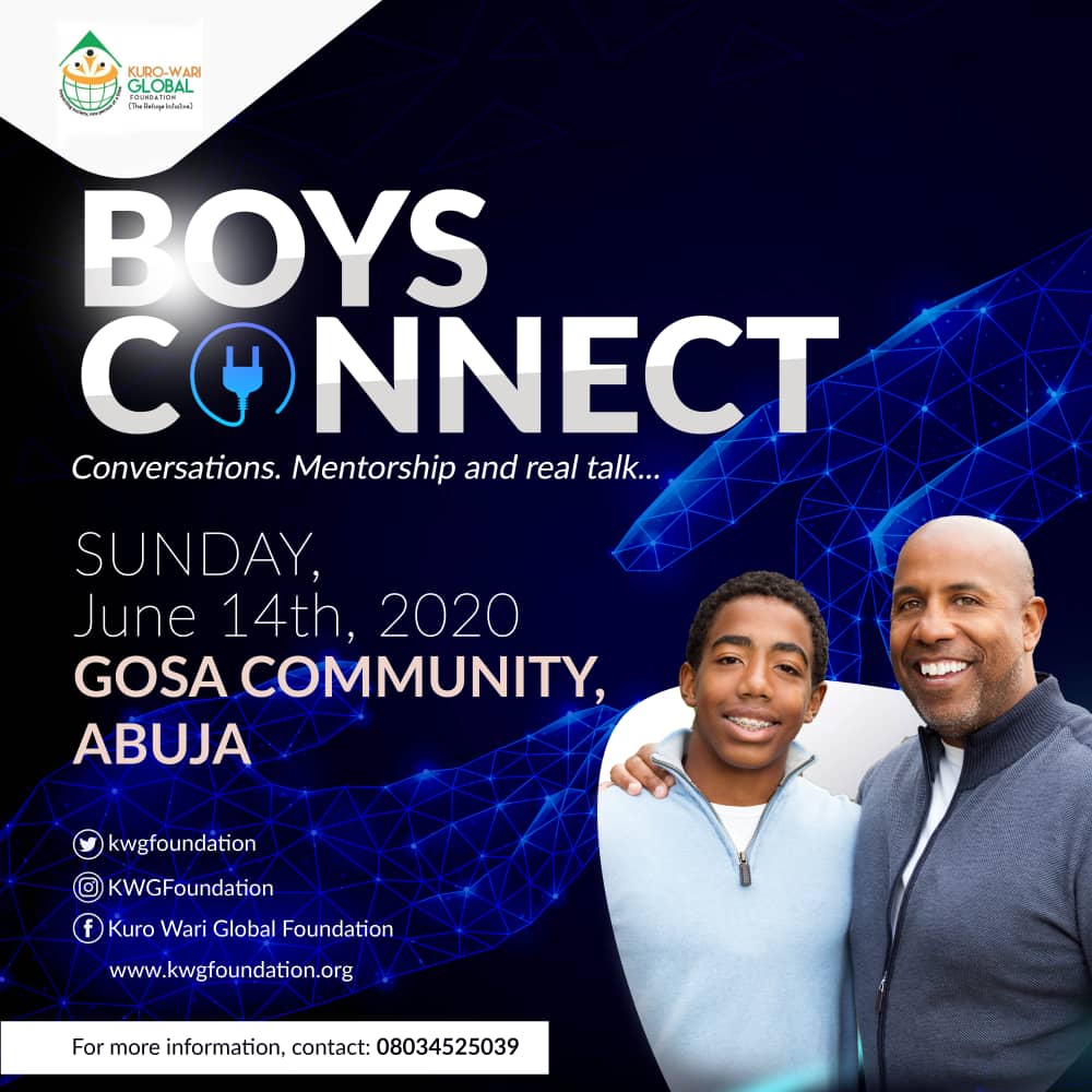 KWGFoundation's tweet photo. First leg of the Boys Connect mentorship series holds today!!!! 💃🏽

We want to sincererly  thank the amazing men who have shown support for the project so far, we love and appreciate you. https://t.co/n800t2hJZn