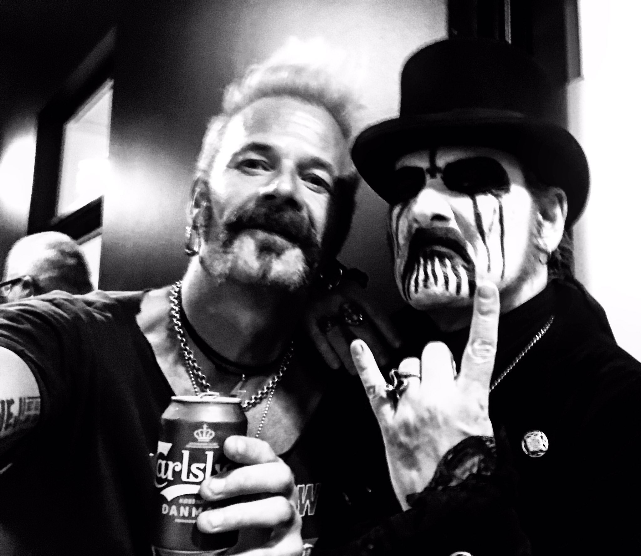 Happy birthday to King Diamond. 64 is actually 46. Long live the king       