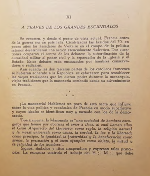 50-Francia antes de la guerra era un país feliz pero llega la masonería ......y súmale el control total de la judería en todas las empresas, bancos y periódicos..que podríamos esperar de una unión satánica como esa?