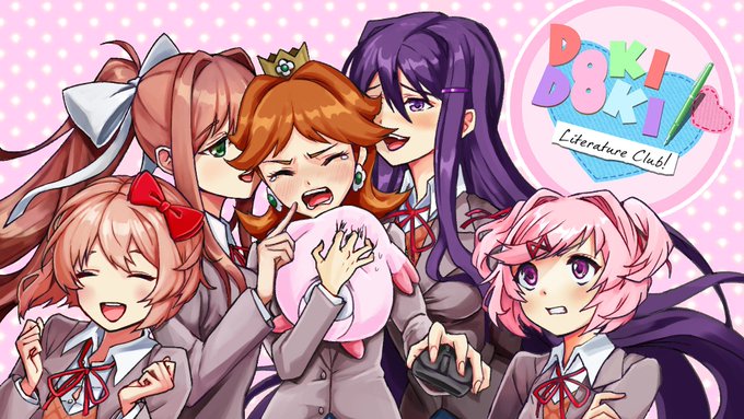 うめき Umeki ドキドキ文芸部完全初見プレイ トゥルーエンドを探して Ddlc T Co Uptrsncyxq サムネ コシロ様 Twitter Koshirororo