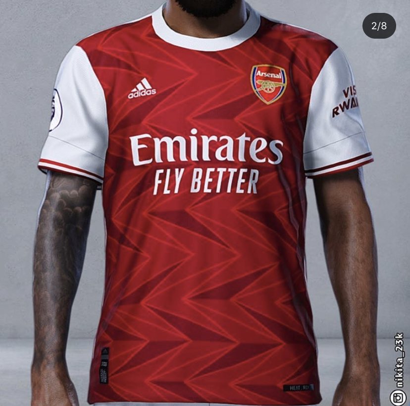 baju baru arsenal 2020