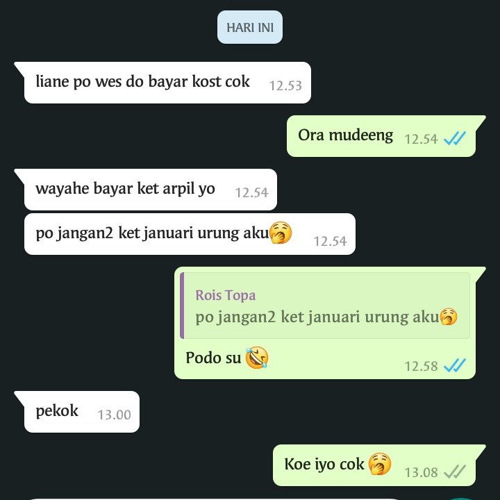 AgusajaKece's tweet photo. Lha ra di nggo , tetep bayar og len ... https://t.co/GiFRdH8NvO