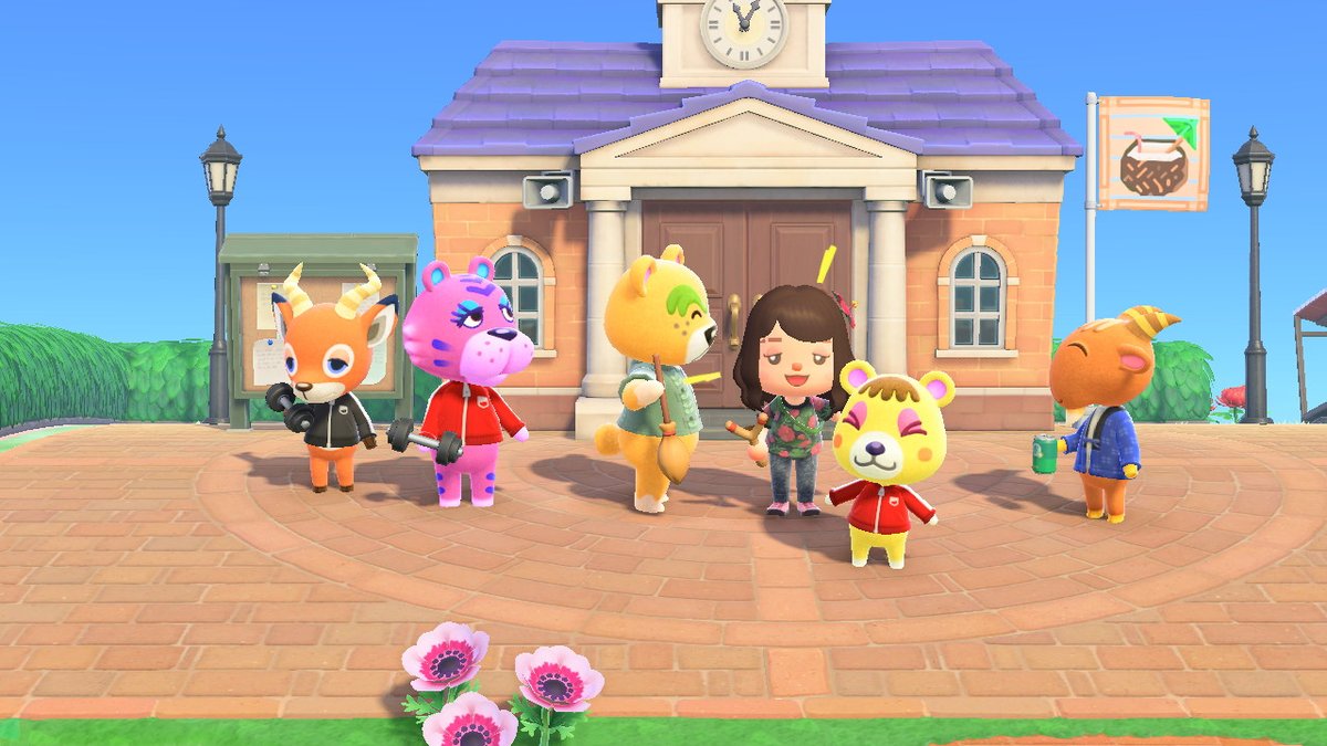 trufflekey's tweet photo. The gangs all here :') #AnimalCrossing #ACNH #NintendoSwitch #CocoKey https://t.co/WgCheXPKvo