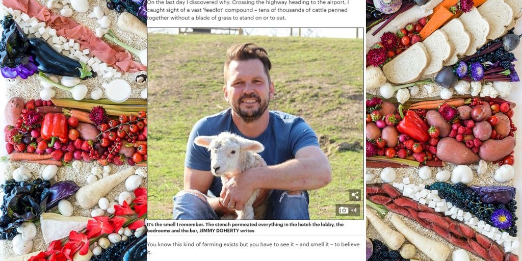 This is so important. <a href="/jimmysfarm/">Jimmy Doherty</a> writes in the <a href="/MailOnline/">Mail Online</a> today: "We have to meet their standards. And in return, whatever trade deal is made, they should stick to ours." 
If your food matters to you sign &amp; share our petition today #BackBritishFarming ow.ly/MDnI50A77uA
