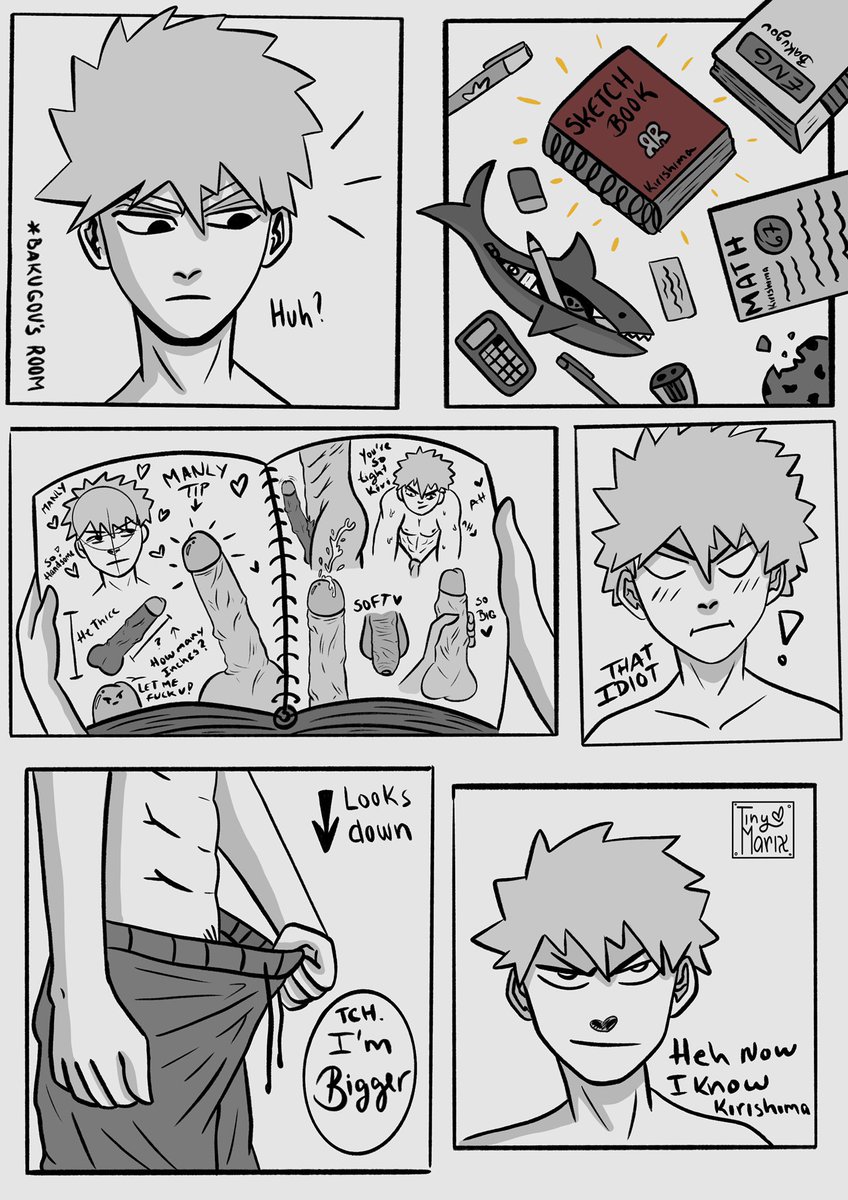 Well.....I had to, Kiri is just obsessed with Bakugou’s dick.