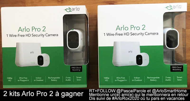 pascalparole's tweet photo. #Concours #10ansRoxarmy 🎁

2 kits Arlo Pro 2 à gagner 🎥

1⃣ RT + FOLLOW @pascalparole &amp; @ArloSmartHome
2⃣ Mentionne un ami qui te mentionnera en retour
3⃣ Indique suivi de #ArloRox2020 où tu pars en vacances cette année 🌊🗻🏙️

Joue aussi ici 👉 https://t.co/6bqPBBEx5f https://t.co/qqUQ5nDH46