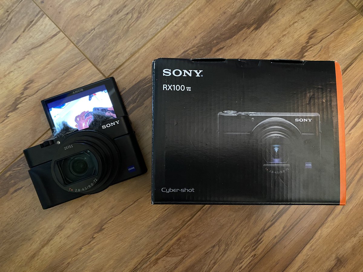 plainrocktweets's tweet image. Anyone seriously looking to buy a slightly used (shoved into pizza once) Sony RX100 Mark VII?

For $850?
($1200 brand new)