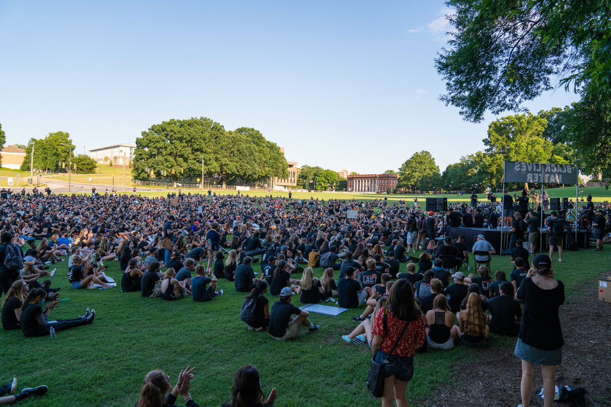 ClemsonUniv's tweet photo. Today, we came together to change the world around us. https://t.co/FosafkJkTU