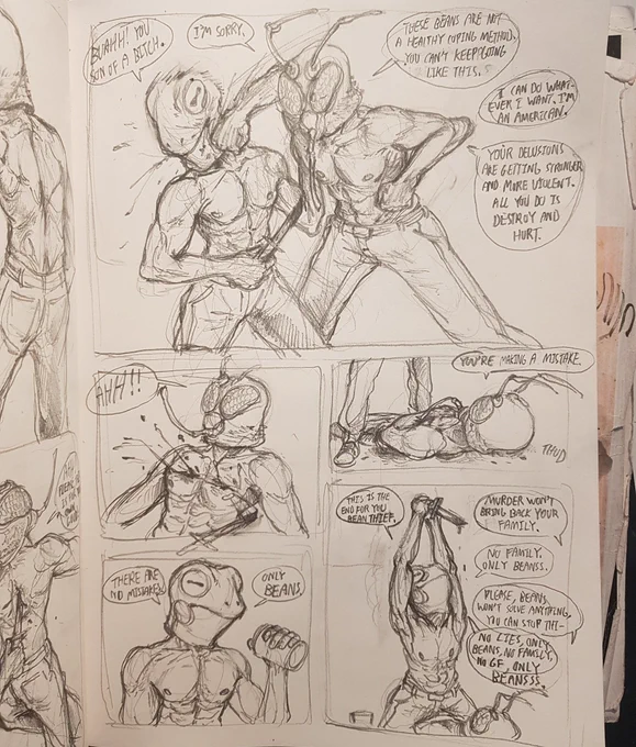 Part 2, I am in need of beans. #comics #beans 