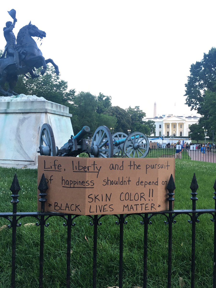 KremlinAnnex's tweet image. #KremlinAnnex ✌️🇺🇸
#BLMDC 
#BlackLivesMatterPlazaDC