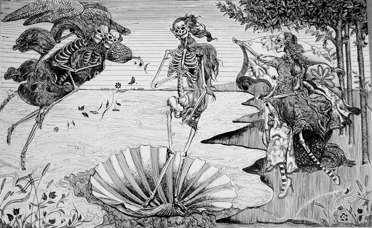 Birth of Venus, 1913, Jose Guadalupe Posada