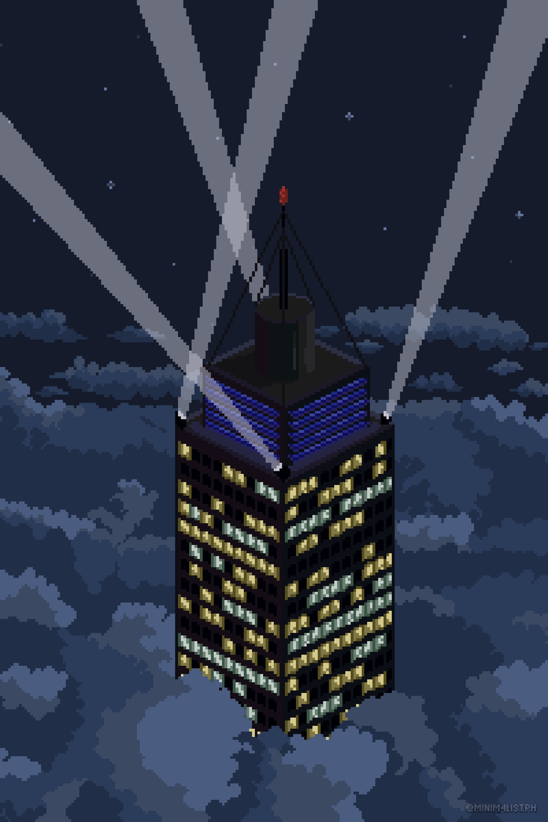 Minim4listPH's tweet photo. It's been a while since a created pixel art entry for @Pixel_Dailies.
I hope you love my this one.

#skyscraper #ドット絵 #pixelart #aseprite #pixel_dailies https://t.co/h9Ho9U2ps1