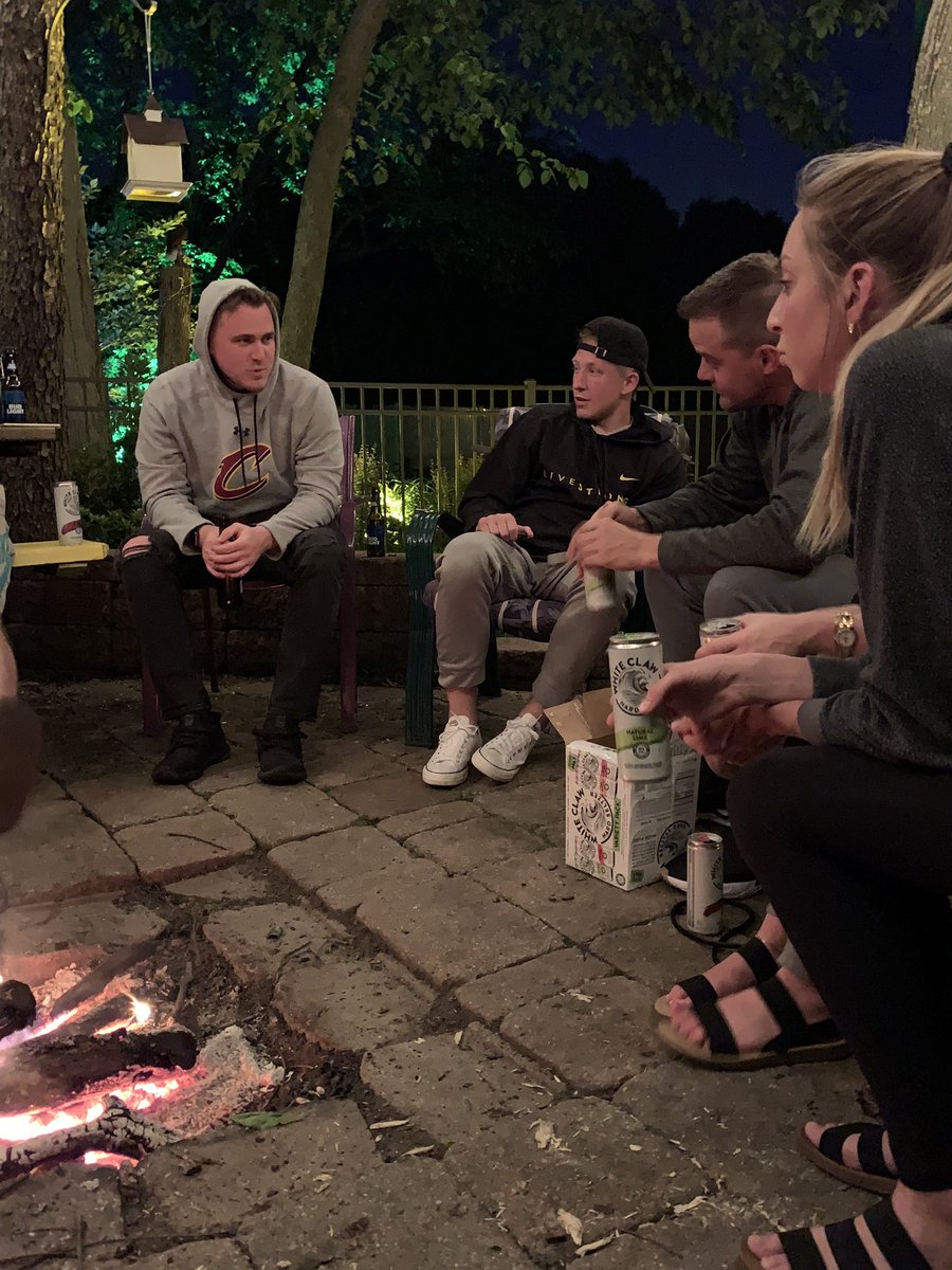 TDtommy77's tweet photo. In my back yard I have a candle that we light for those loved ones that are no longer with us and can’t enjoy our night together. Tonight we add a young man, much loved, Tyler Cetnarowski...as we sit by the fire....RIP brother.
#CapitalBaseball #SVSM #FallsLL https://t.co/8EQsZUsomH