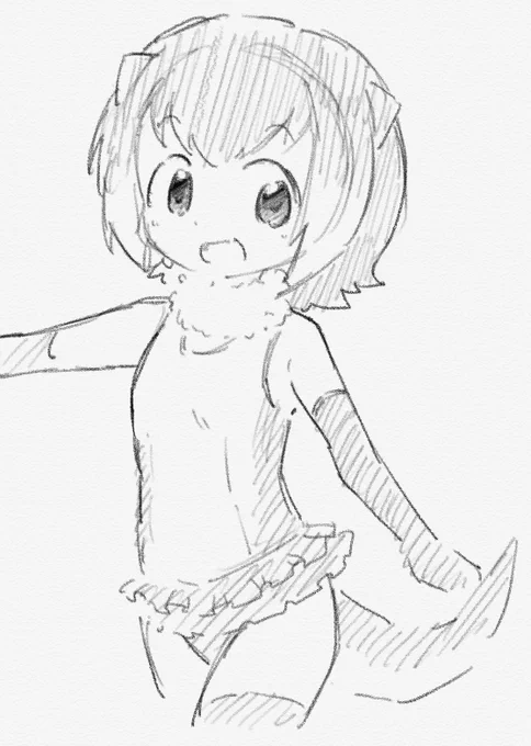 最近友達とやってる絵しりとりー。 