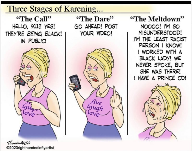 The Karenning and "Karen" trends: