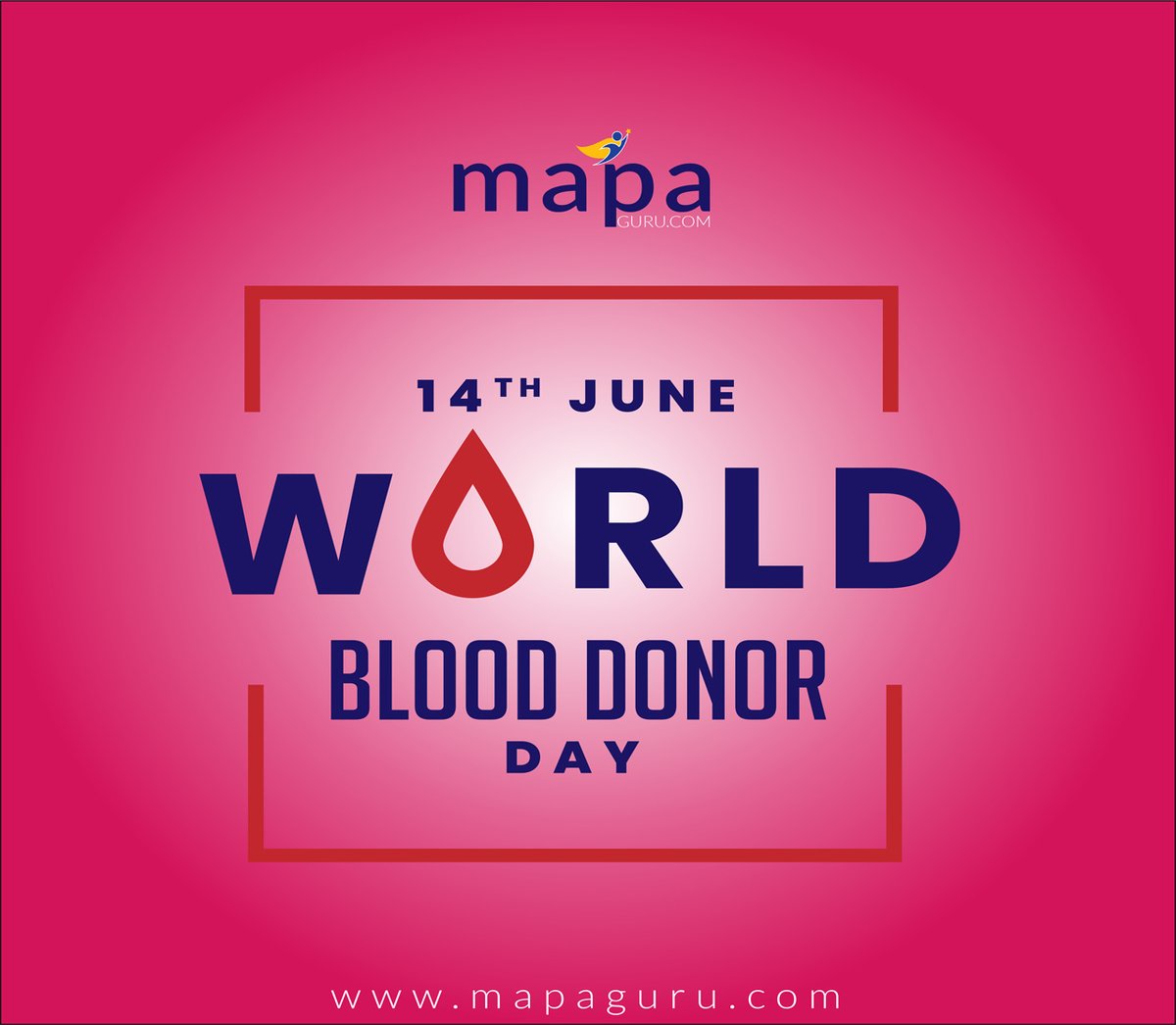 mapaguruedu's tweet photo. It does not take much to be a hero and save a life. Spread awareness and wish all a very Happy World Blood Donation Day! #blooddonate #savelif #spreadhappiness https://t.co/fnbElODLKp