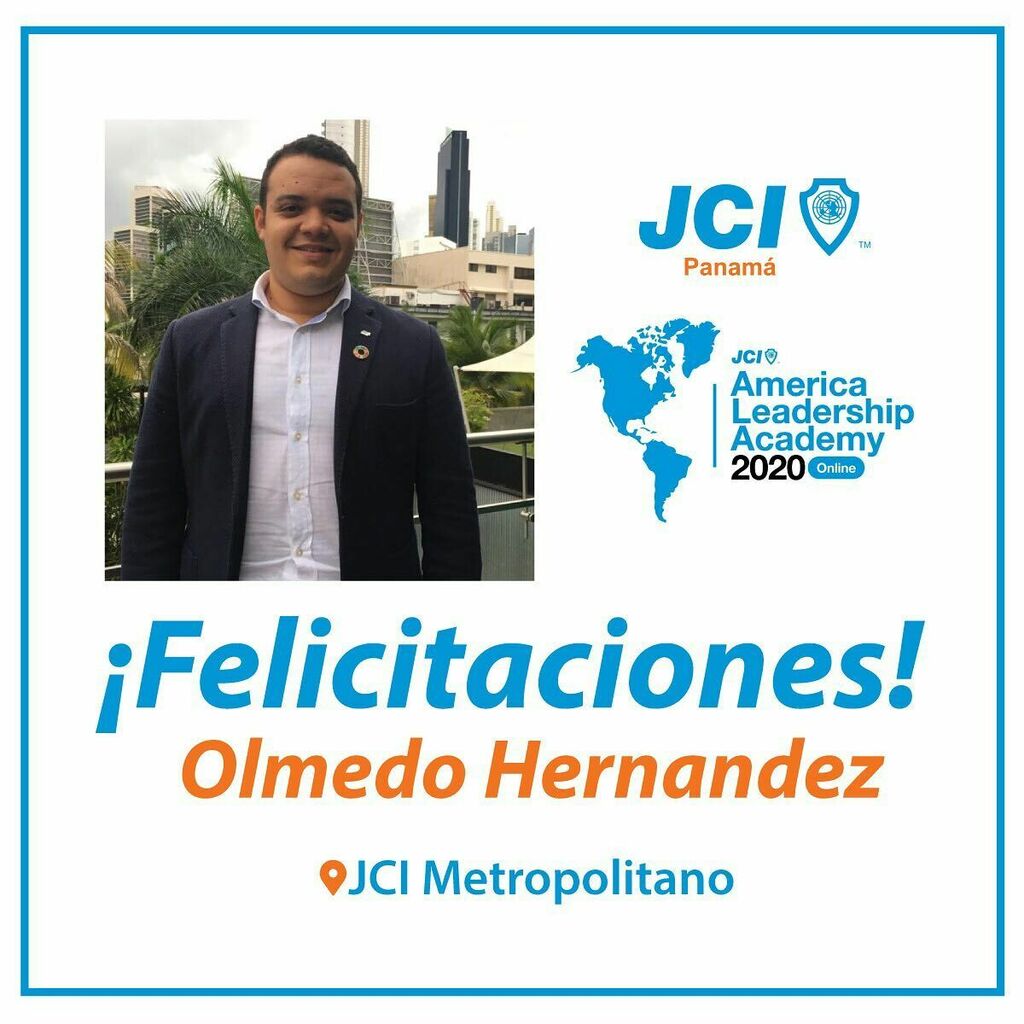 jcipanama's tweet photo. ¡Felicitaciones Líder Olmedo Hernández! Por haber sido seleccionado para participar en la importante Academia de Liderazgo De Las Américas 💙
#jci #jcipanama #jciamerica #academiadeliderazgo https://t.co/XF1lyAHv2p