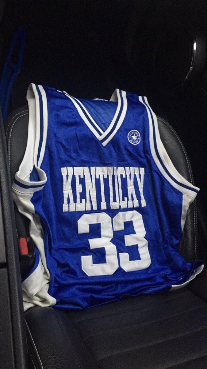 MarkyFutures's tweet photo. Classic UK Jersey. #BBN #RonMercer https://t.co/CNIs4iTNMB