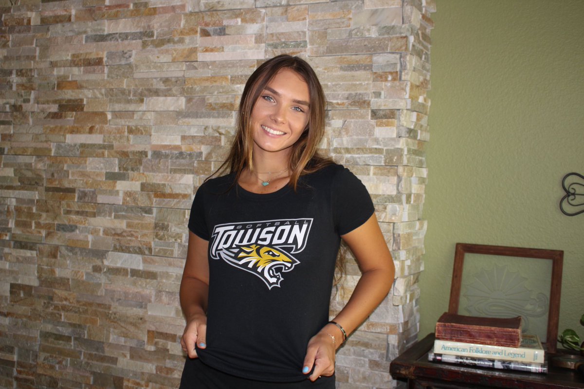 ryleebearpenrod's tweet photo. Thank you Palomar for everything! I am very thankful to announce my commitment to play D1 softball at Towson Univeristy! #RollTigs https://t.co/lDggWuSfMH