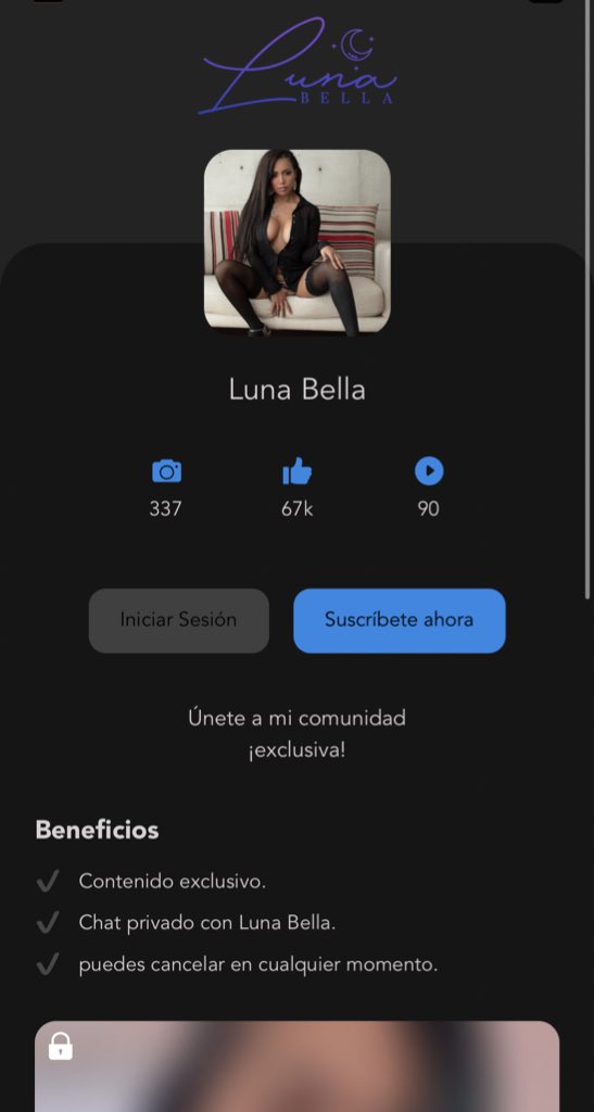 Luna bella onlyfans mujer