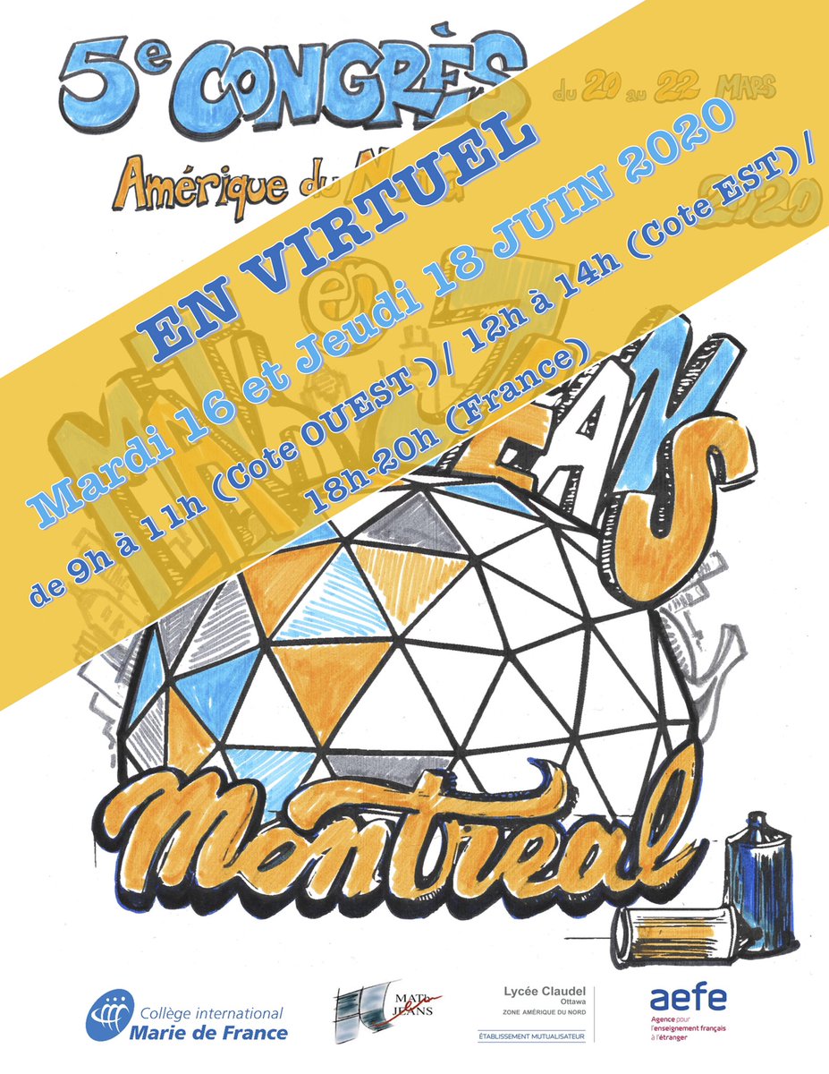 math_nord's tweet photo. Mardi 16 juin à 12h heure côte Est et 9h heure côte Ouest, retrouvez en direct deux groupes d’Ottawa et un groupe San Francisco qui vont présenter leurs recherches.
On vous attend nombreux!! https://t.co/TRNkpcehEV