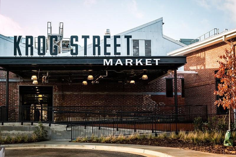 Mixeduse development Krog Street Market is beginning to reopen for