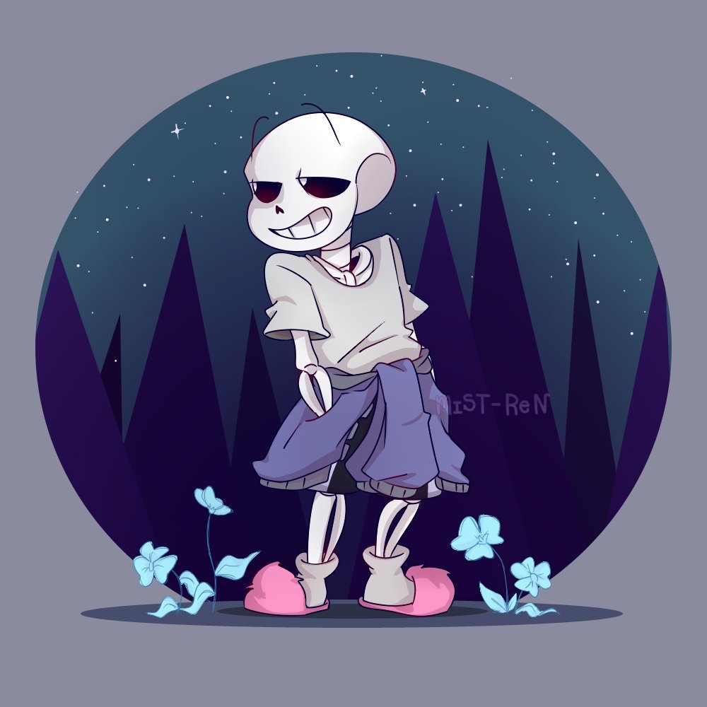 Zwagyzonk on X: RT @RenMist: Happy Valentines guys 💜 #undertaleaus #sans # aus  / X