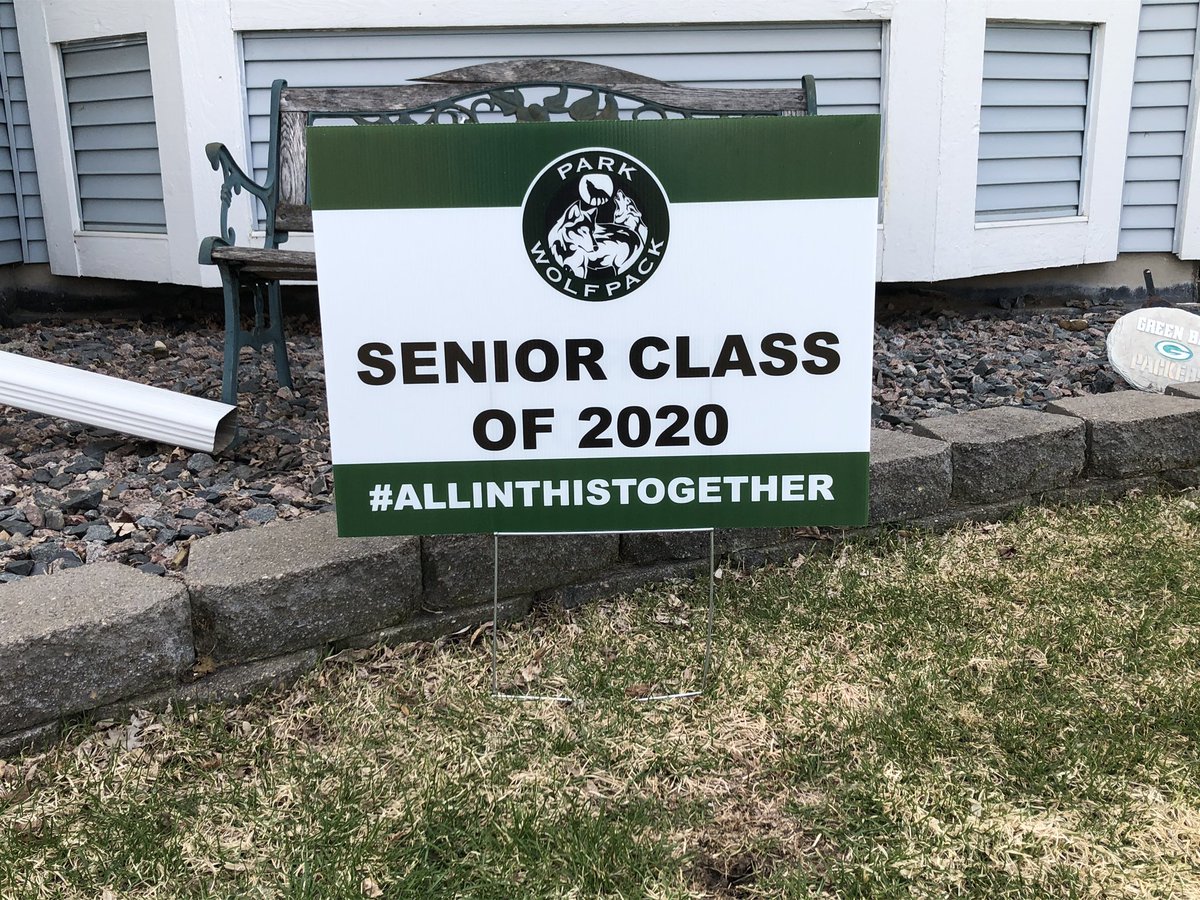 ParkWolfpack's tweet photo. I can almost hear the Pomp and Circumstance playing. Tomorrow is the day @parkseniors20 ! https://t.co/2VHsRzaBYv